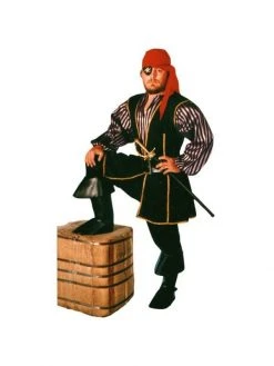 Alexander Costumes Adult Buccaneer Pirate Costume
