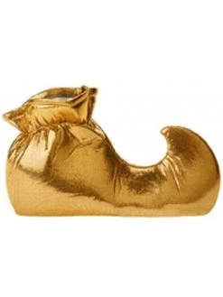 Exclusive Shoes & Boots Child Gold Jester Shoes