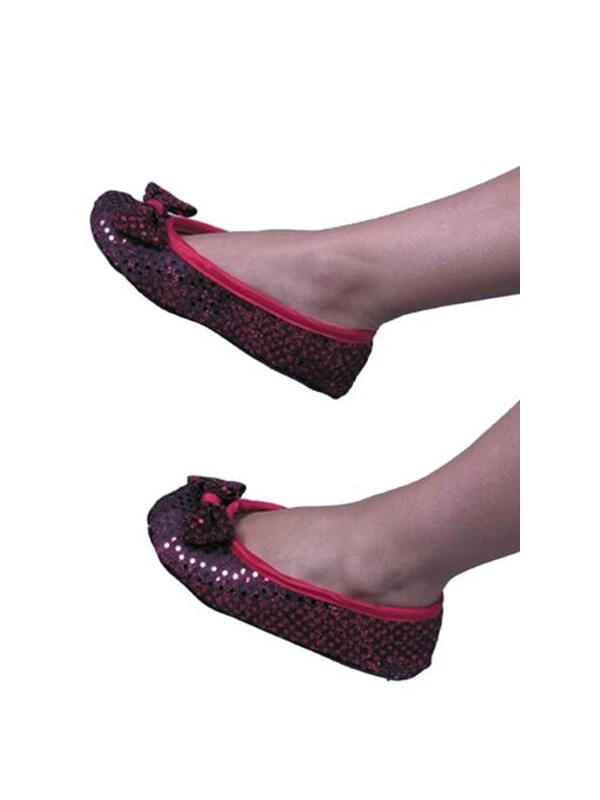 Charades Adult Red Dorothy Costume Shoes 3 Charades Adult Red Dorothy Costume Shoes