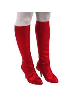 Charades Adult Leatherette Knee High Boot Covers