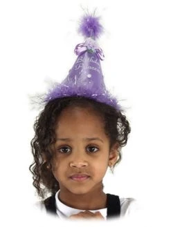 Elope Inc. Hats Child's Lavender Birthday Princess Hat