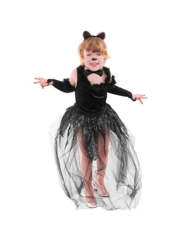 Charades Childs Black Cat Costume 3 Charades Childs Black Cat Costume