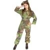 Charades Child's GI Army Girl Costume 1 Charades Child's GI Army Girl Costume