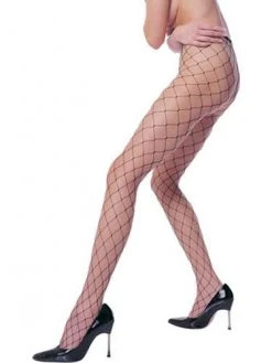 Music Legs Black Fence Net Pantyhose