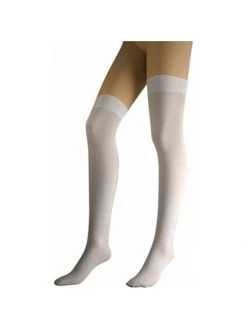 Be Wicked Adult White Thigh High Stockings