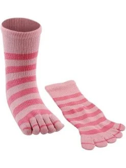 Brands On Sale Accessory Kits Two Tone Pink Toe Socks