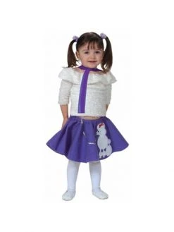 A. Chatila Co. Inc. Toddler Purple Poodle Skirt Costume Accessory Kits
