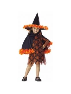 California Costume Co. Kids Costumes Toddler Orange Witch Costume