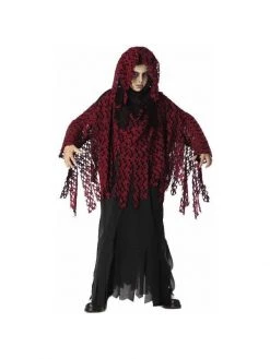 California Costume Co. Child's Burgundy Graveyard Ghoul Costume