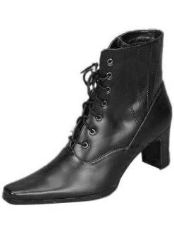 Brands On Sale Women's Black Victorian Boots Shoes & Boots