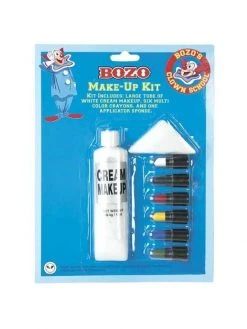 Fun World Adult Bozo The Clown Make Up Kit