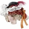 Charades Women's Wine Lacey Pirate Hat 2 Charades Women's Wine Lacey Pirate Hat