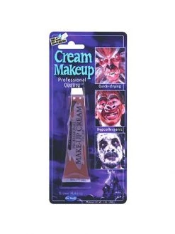 Fun World Adult Brown Cream Makeup Costume Make-up