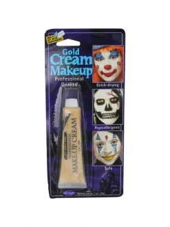 Fun World Adult Gold Cream Makeup Costume Make-up