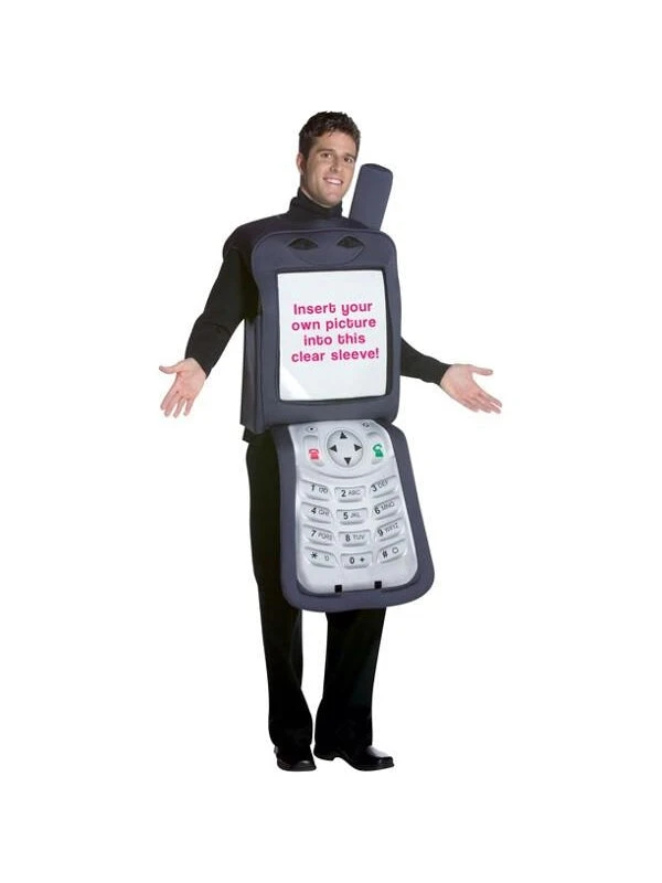 Exclusive Adult Cell Phone Costume 3 Exclusive Adult Cell Phone Costume