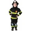 Dress Up America Kids Costumes Toddler Black Fireman Costume