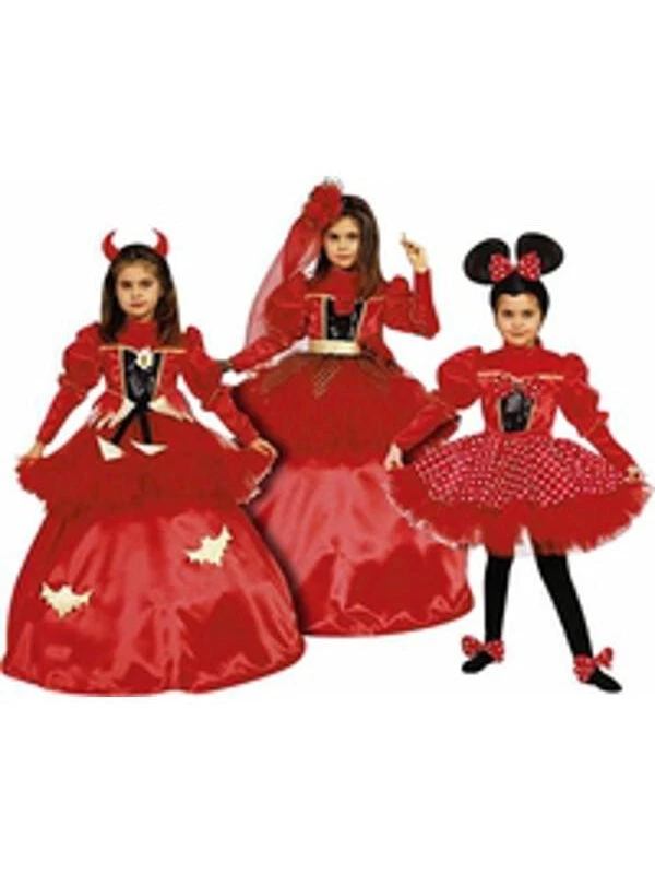 Dress Up America Toddler Girl's 3-in-1 Costume Dress Set Kids Costumes 3 Dress Up America Toddler Girl's 3-in-1 Costume Dress Set Kids Costumes