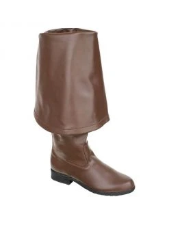 Pleaser Men's Costumes Men's Faux Leather Caribbean Pirate Boots