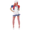 Exclusive Adult Costumes Adult Sexy Ruffled Rag Doll Girl Costume