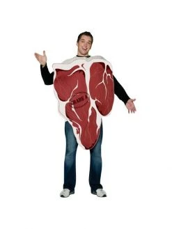 Exclusive Adult T Bone Steak Costume Adult Costumes