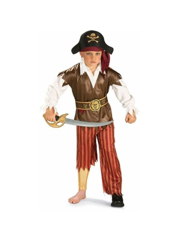 Rubies Child's Peg Leg Pirate Costume Kids Costumes 3 Rubies Child's Peg Leg Pirate Costume Kids Costumes