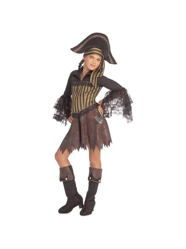 Rubies Childs Sassy Pirate Girl Costume Kids Costumes 3 Rubies Childs Sassy Pirate Girl Costume Kids Costumes