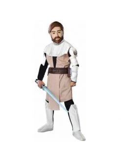 Rubies Child Clone Wars Deluxe Obi Wan Kenobi Costume