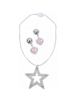 Rubies Childs Sharpay Costume Necklace And Earrings Set