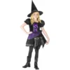 Fun World Kids Costumes Childs Purple Punk Witch Costume