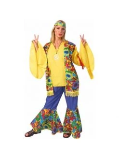 Alexander Costumes Adult Hippie Flower Child's Costume