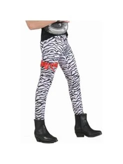 Forum Novelties Inc. Men's Costumes Adult 80's Style Zebra Rocker Pants