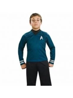 Rubies Childs Star Trek Deluxe Blue Shirt Costume Kids Costumes