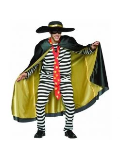 Exclusive Adult Costumes Adult Prison Hamburglar Costume