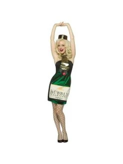 Exclusive Adult Costumes Adult Sexy Champagne Bottle Costume