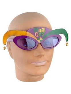 J Hat Mardi Gras Clown Glasses