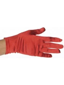 Be Wicked Adult Red Polyester Costume Gloves