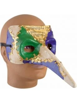 Baur Pacific Imports Masks Mardi Gras Casanova Mask