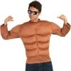 Exclusive Adult Dark Skin Muscle Chest Costume Men's Costumes