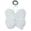 California Costume Co. Child's White Angel Wings With Halo