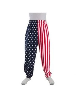 Exclusive Adult Costumes Adult American Flag Pants
