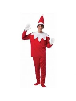 Rasta Imposta Adult Elf On A Shelf Costume Adult Costumes