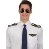 J Hat Accessory Kits Pilot Costume Set- Glasses, Epaulets, & Wings