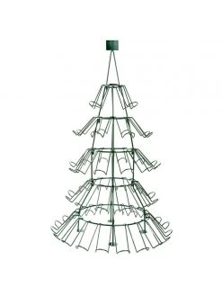 Exclusive Decor Christmas Tree Wine Rack