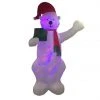 Brands On Sale 8' Inflatable Flashing Polar Bear Lawn Christmas Decoration 1 Brands On Sale 8' Inflatable Flashing Polar Bear Lawn Christmas Decoration