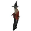 Aroma Trading Inc. Decor Black Witch Portiere Halloween Prop