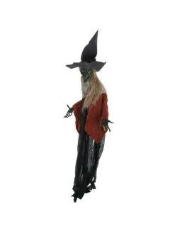 Aroma Trading Inc. Decor Black Witch Portiere Halloween Prop