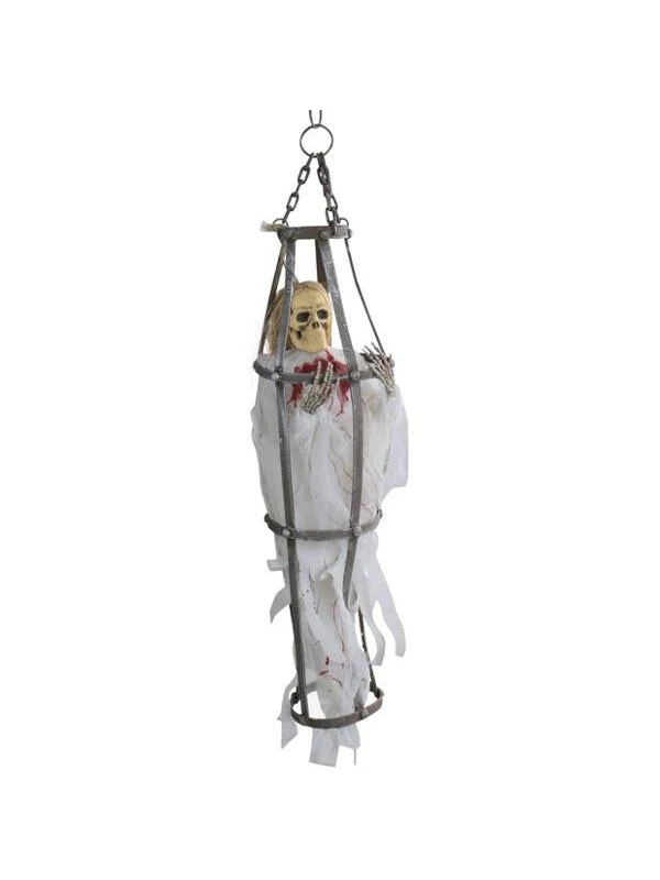 Aroma Trading Inc. Caged White Ghoul Halloween Prop Decor 3 Aroma Trading Inc. Caged White Ghoul Halloween Prop Decor
