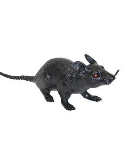 Exclusive Decor Black Rubber Rat
