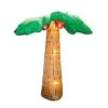 Sunstar 8' Airblown Palm Tree Outdoor Decor 1 Sunstar 8' Airblown Palm Tree Outdoor Decor