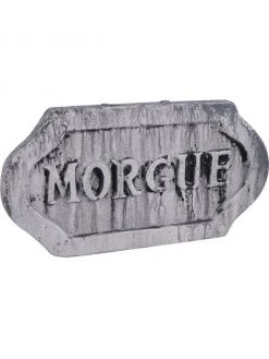 Fitco Decor Halloween Morgue Sign Prop